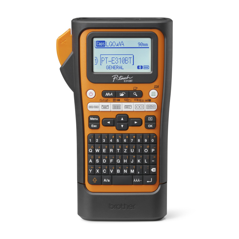 Brother PT-E310BTVP imprimante pour étiquettes Transfert thermique 180 x 180 DPI 20 mm/sec Avec fil &sans fil HSE/TZe Bluetooth