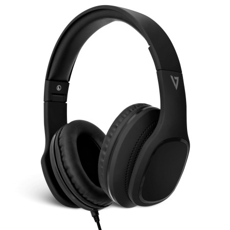 V7 HA701-3EP headphones/headset Wired Head-band Calls/Music Black
