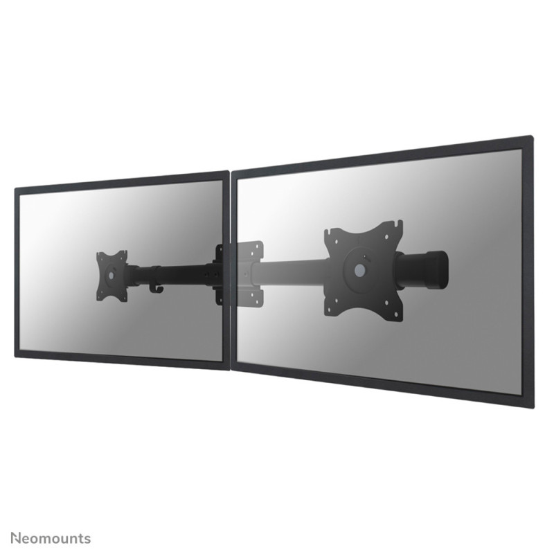 Neomounts FPMA-CB100BLACK Adaptateur pour 2 écrans avec barre transversale 10-27"