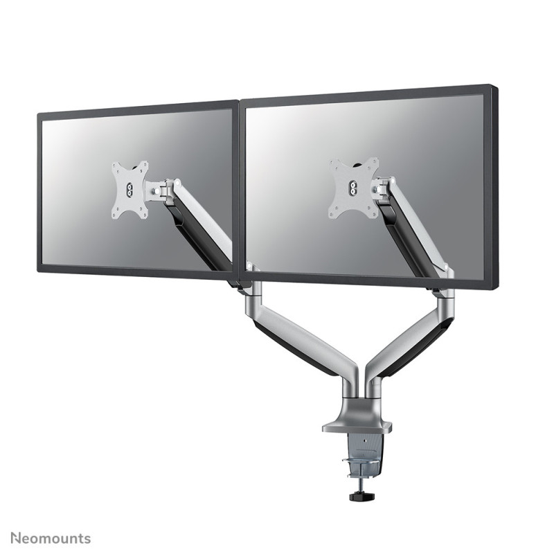 Neomounts NM-D750DSILVER Support d'écran à fixer 10-32" - ressort à gaz