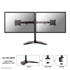 Neomounts NM-D335DBLACK Support d'écran à poser 10-27"
