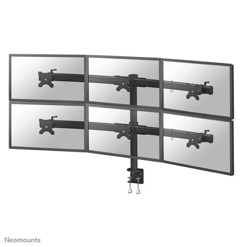 Neomounts FPMA-D700D6 monitor mount / stand 27" Desk Black
