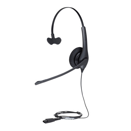 Jabra 1513-0154 headphones/headset Wired Head-band Office/Call center Bluetooth Black