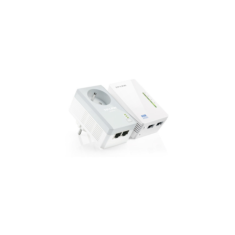 TP-Link TL-WPA4225 KIT PowerLine network adapter 500 Mbit/s Ethernet LAN Wi-Fi White 2 pc(s)
