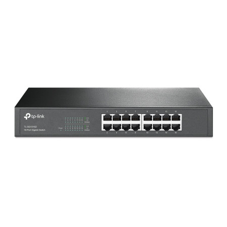 TP-Link TL-SG1016D commutateur réseau Non-géré L2 Gigabit Ethernet (10/100/1000) Noir