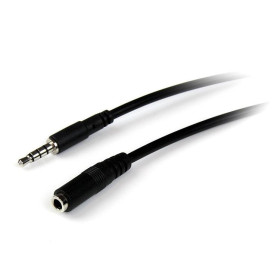 StarTech.com 1m 3.5mm/3.5mm audio cable 39.4" (1 m) Black
