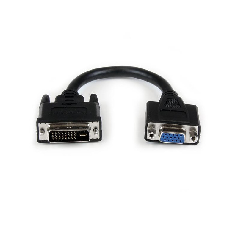 StarTech.com DVIVGAMF8IN video cable adapter 7.99" (0.203 m) DVI-I VGA Black