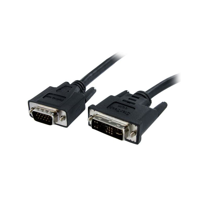 StarTech.com DVIVGAMM2M video cable adapter 78.7" (2 m) DVI-A VGA (D-Sub) Black