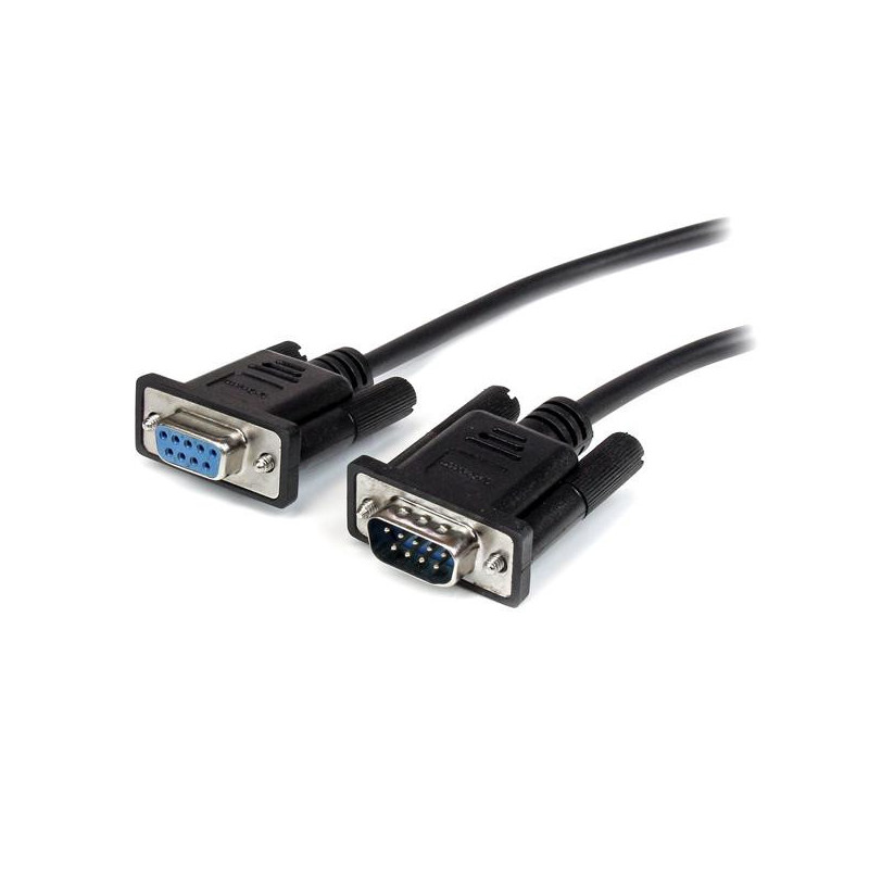 StarTech.com MXT10050CMBK serial cable Black 19.7" (0.5 m) DB-9