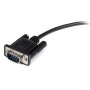 StarTech.com MXT10050CMBK serial cable Black 19.7" (0.5 m) DB-9