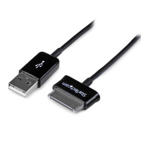 StarTech.com USB2SDC2M mobile phone cable Black 78.7" (2 m) USB A Samsung 30-pin