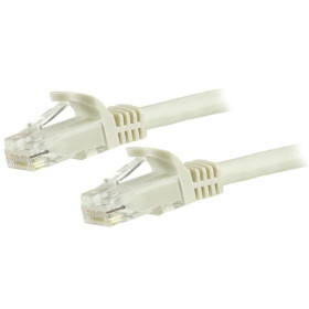 StarTech.com N6PATC15MWH networking cable White 590.6" (15 m) Cat6 U/UTP (UTP)