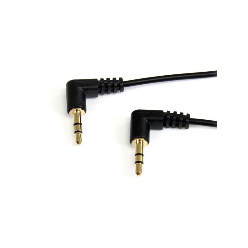 StarTech.com MU6MMS2RA audio cable 70.9" (1.8 m) 3.5mm Black