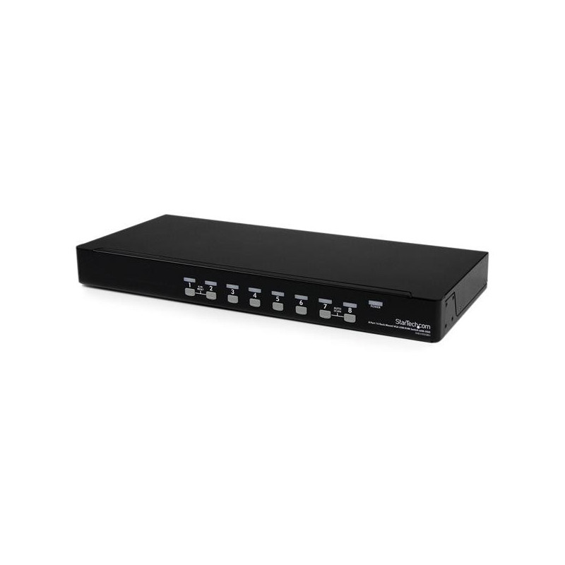 StarTech.com SV831DUSBU KVM switch Rack mounting Black