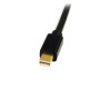 StarTech.com MDP2DVIMM6 video cable adapter 70.9" (1.8 m) Mini DisplayPort DVI-D Black