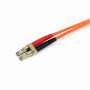 StarTech.com FIBLCST3 InfiniBand/fibre optic cable 118.1" (3 m) LC ST Orange