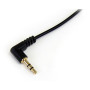 StarTech.com MU1MMSRA audio cable 11.8" (0.3 m) 3.5mm Black