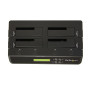 StarTech.com SATDOCK4U3RE media duplicator HDD duplicator Black 3 copies