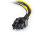 StarTech.com LP4PCIEX8ADP internal power cable 6.02" (0.153 m)