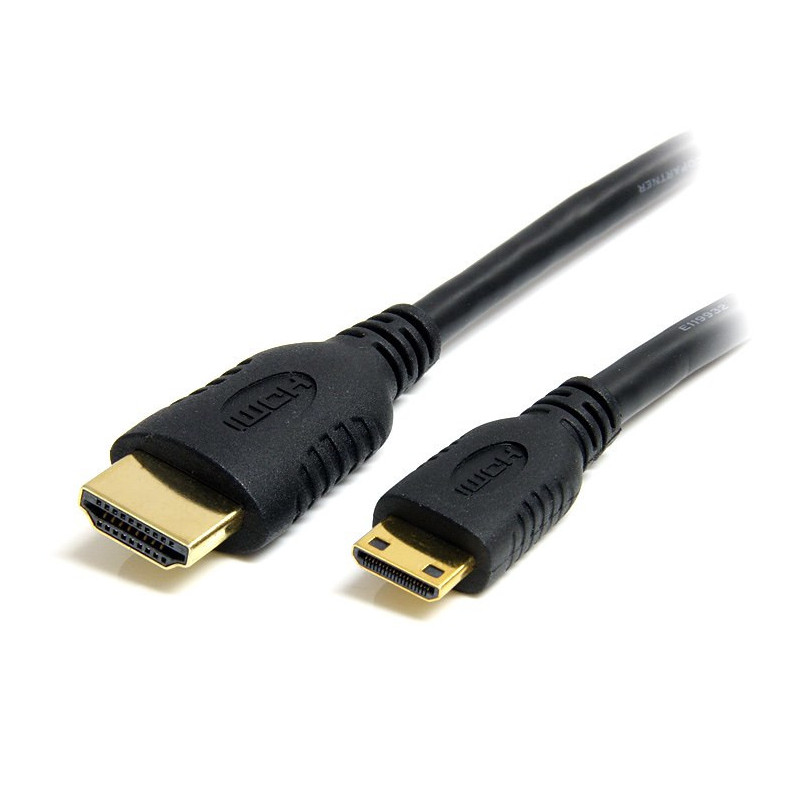 StarTech.com HDACMM50CM HDMI cable 19.7" (0.5 m) HDMI Type A (Standard) HDMI Type C (Mini) Black