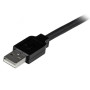 StarTech.com 25m USB 2.0 USB cable 984.3" (25 m) USB A Black