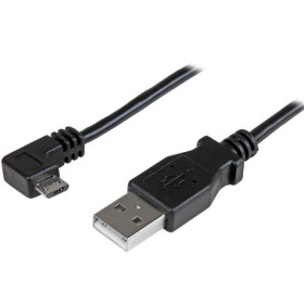 StarTech.com USBAUB1MRA USB cable USB 2.0 39.4" (1 m) USB A Micro-USB B Black