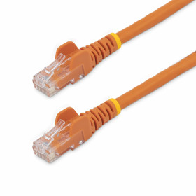 StarTech.com N6PATC3MOR networking cable Orange 118.1" (3 m) Cat6 U/UTP (UTP)
