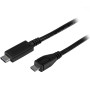 StarTech.com USB2CUB1M USB cable USB 2.0 39.4" (1 m) USB C Micro-USB B Black