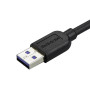 StarTech.com USB3AU1MLS USB cable USB 3.2 Gen 1 (3.1 Gen 1) 39.4" (1 m) USB A Micro-USB B Black