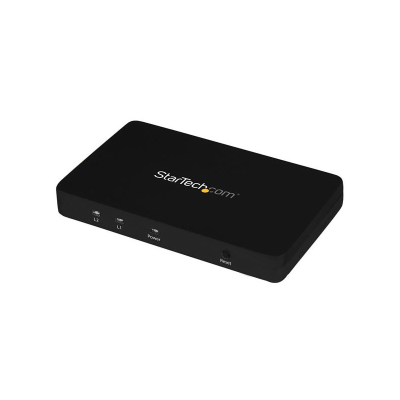 StarTech.com Splitter vidéo HDMI 4K à 2 ports - Répartiteur HDMI 1 x 2 avec boîtier en aluminium
