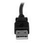 StarTech.com USBAB1MR USB cable USB 2.0 39.4" (1 m) USB A USB B Black