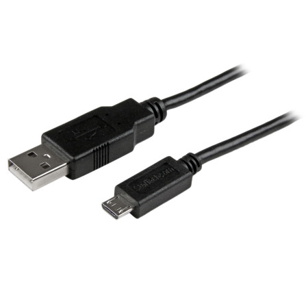 StarTech.com USBAUB3MBK USB cable USB 2.0 118.1" (3 m) USB A Micro-USB B Black