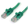 StarTech.com 45PAT3MGN networking cable Green 118.1" (3 m) Cat5e U/UTP (UTP)