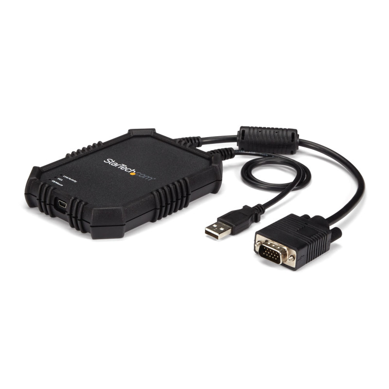 StarTech.com Adaptateur crash cart pour PC portable avec boîtier durable - Console KVM USB avec transfert de fichier et