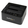 StarTech.com Duplicateur de Disque Dur à 2 Baies, Cloneur/Copieur Autonome USB 3.0 (5 Gbps) / eSATA vers 2,5/3,5" SATA III