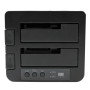 StarTech.com Duplicateur de Disque Dur à 2 Baies, Cloneur/Copieur Autonome USB 3.0 (5 Gbps) / eSATA vers 2,5/3,5" SATA III