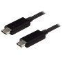StarTech.com Câble USB-C de 1m, USB 10Gbps, 60W (3A) Power Delivery, 8K 60Hz/4K 144Hz DP Alt Mode, Certifié USB-IF - Compatible