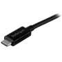 StarTech.com Câble USB-C de 1m, USB 10Gbps, 60W (3A) Power Delivery, 8K 60Hz/4K 144Hz DP Alt Mode, Certifié USB-IF - Compatible