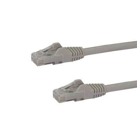 StarTech.com N6PATC10MGR networking cable Gray 393.7" (10 m) Cat6 U/UTP (UTP)