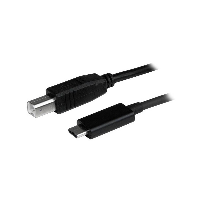StarTech.com USB2CB1M USB cable USB 2.0 39.4" (1 m) USB C USB B Black
