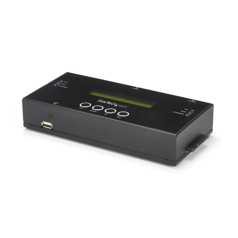 StarTech.com SATSASDUPE11 media duplicator HDD duplicator Black 2 copies