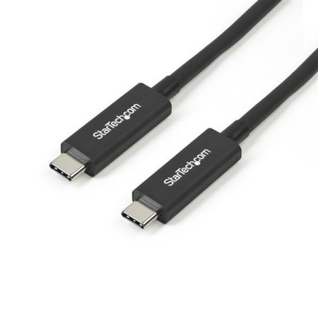 StarTech.com TBLT3MM1MA Thunderbolt cable 39.4" (1 m) 40 Gbit/s Black