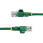 StarTech.com 45PAT50CMGN networking cable Green 19.7" (0.5 m) Cat5e U/UTP (UTP)