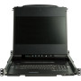 StarTech.com RKCOND17HD rack console 17.3" 1920 x 1080 pixels Steel Black 1U