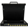 StarTech.com RKCONS1708K support d'ordinateurs 43,2 cm (17") 1280 x 1024 pixels Acier Noir 1U