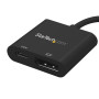 StarTech.com CDP2DPUCP USB graphics adapter 3840 x 2160 pixels Black