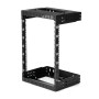 StarTech.com Rack Réseau Mural 15U à 2 Montants, Rack Serveur 19" à Cadre Ouvert avec Profondeur Ajustable, Rack de Données