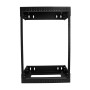 StarTech.com Rack Réseau Mural 15U à 2 Montants, Rack Serveur 19" à Cadre Ouvert avec Profondeur Ajustable, Rack de Données