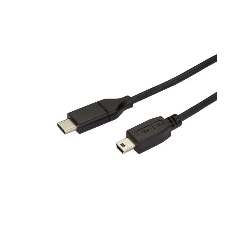 StarTech.com USB2CMB2M USB cable USB 2.0 78.7" (2 m) USB C Mini-USB B Black