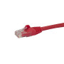 StarTech.com N6PATC50CMRD networking cable Red 19.7" (0.5 m) Cat6 U/UTP (UTP)